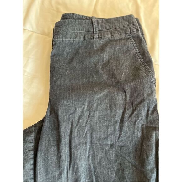 Ann Taylor Loft Navy Blue Trouser Pants size 10 adjustable waist - Picture 10 of 10
